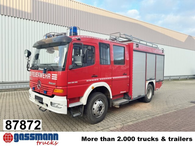 Mercedes-Benz Atego 1328 4x4, 8+1 Sitze, LF 16/12 - Brannbil: bilde 1 Mercedes-Benz Atego 1328 4x4, 8+1 Sitze, LF 16/12 - Brannbil: bilde 1