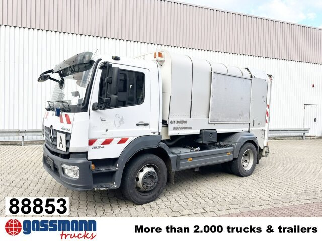 Mercedes-Benz Atego 1624 L 4x2, Retarder, Faun Rotopress, - Søppelbil: bilde 1 Mercedes-Benz Atego 1624 L 4x2, Retarder, Faun Rotopress, - Søppelbil: bilde 1