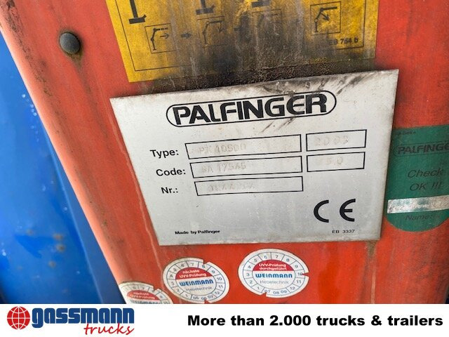 Mercedes-Benz Atego 1823 4x2 mit Kran Palfinger PK10500, - Tippbil, Kranbil: bilde 3 Mercedes-Benz Atego 1823 4x2 mit Kran Palfinger PK10500, - Tippbil, Kranbil: bilde 3