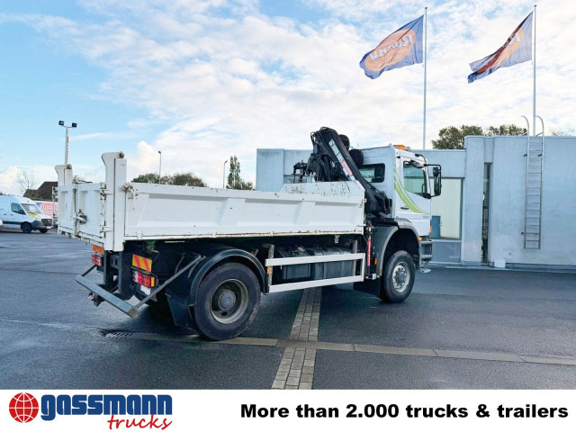 Mercedes-Benz Atego 1823AK 4x4, Kran HIAB, Bordmatik - Tippbil, Kranbil: bilde 2 Mercedes-Benz Atego 1823AK 4x4, Kran HIAB, Bordmatik - Tippbil, Kranbil: bilde 2