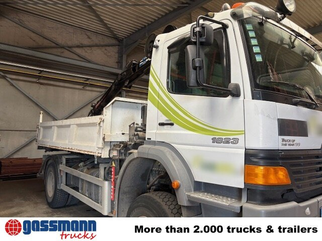 Mercedes-Benz Atego 1823AK 4x4, Kran HIAB, Bordmatik - Tippbil, Kranbil: bilde 5 Mercedes-Benz Atego 1823AK 4x4, Kran HIAB, Bordmatik - Tippbil, Kranbil: bilde 5