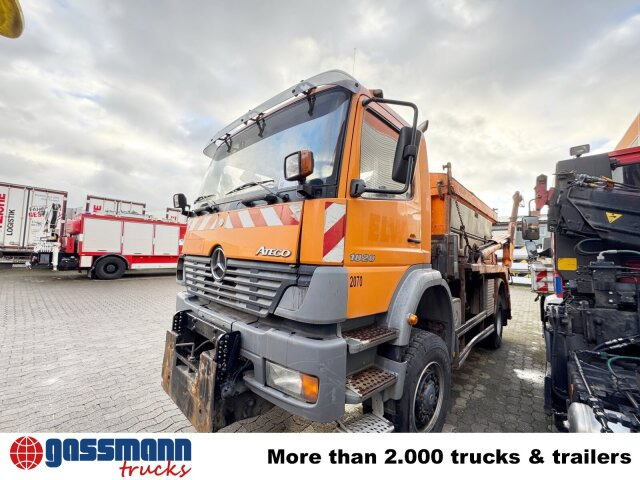 Mercedes-Benz Atego 1828 4x4, Tele-Absetzer, - Liftdumper lastebil: bilde 3 Mercedes-Benz Atego 1828 4x4, Tele-Absetzer, - Liftdumper lastebil: bilde 3