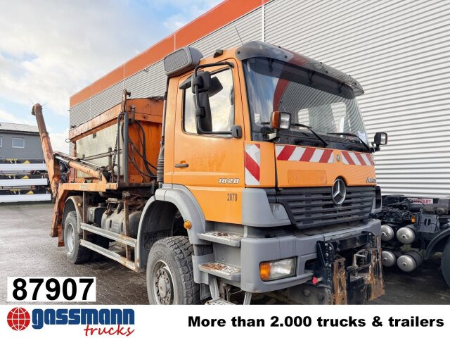 Mercedes-Benz Atego 1828 4x4, Tele-Absetzer, - Liftdumper lastebil: bilde 1 Mercedes-Benz Atego 1828 4x4, Tele-Absetzer, - Liftdumper lastebil: bilde 1