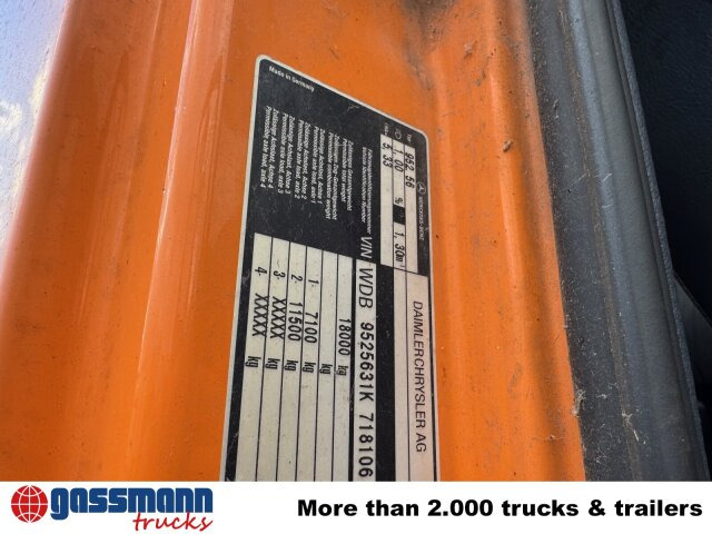 Mercedes-Benz Atego 1828 4x4, Tele-Absetzer, - Liftdumper lastebil: bilde 3 Mercedes-Benz Atego 1828 4x4, Tele-Absetzer, - Liftdumper lastebil: bilde 3