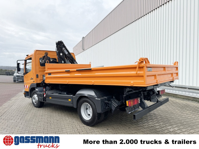 Tippbil, Kranbil Mercedes-Benz Atego 815 K 4x2 mit Kran Hiab 055 B-1 CL: bilde 13