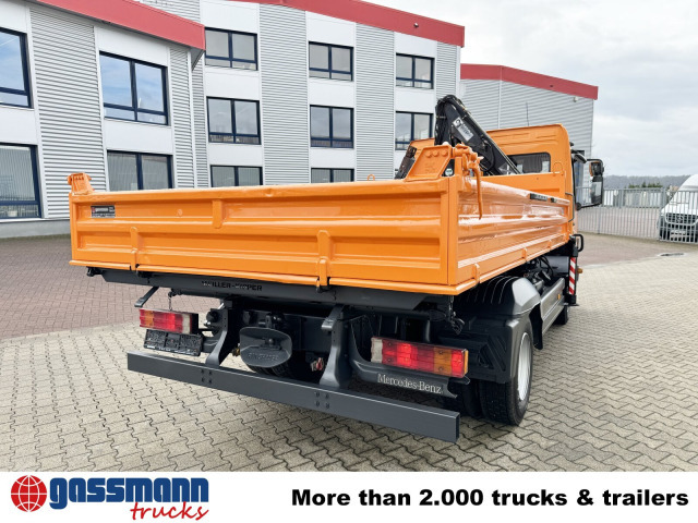Tippbil, Kranbil Mercedes-Benz Atego 815 K 4x2 mit Kran Hiab 055 B-1 CL: bilde 11