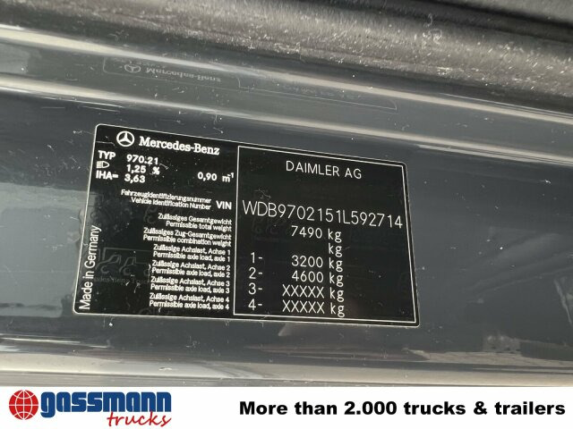Mercedes-Benz Atego 816 L 4x2 mit LBW, 4x Vorhanden! - Skapbil: bilde 2 Mercedes-Benz Atego 816 L 4x2 mit LBW, 4x Vorhanden! - Skapbil: bilde 2