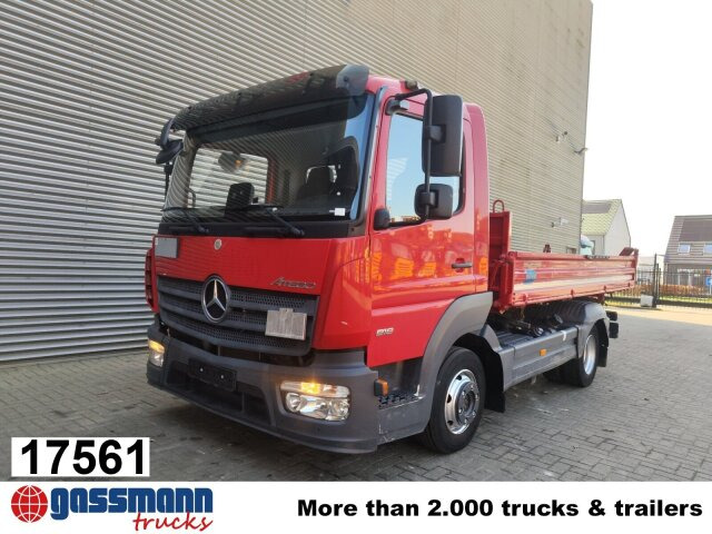 Mercedes-Benz Atego 818 K 4x2, Meiller-Kipper, 2 x AHK - Tippbil: bilde 1 Mercedes-Benz Atego 818 K 4x2, Meiller-Kipper, 2 x AHK - Tippbil: bilde 1