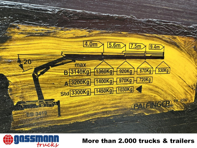 Mercedes-Benz Atego 818 K 4x2 mit Kran Palfinger PK 6500, 2x - Tippbil, Kranbil: bilde 2 Mercedes-Benz Atego 818 K 4x2 mit Kran Palfinger PK 6500, 2x - Tippbil, Kranbil: bilde 2