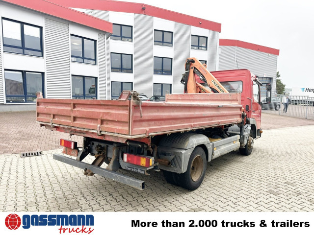 Tippbil, Kranbil Mercedes-Benz Atego 818 K 4x2 mit Kran Palfinger PK 6500, 2x: bilde 9