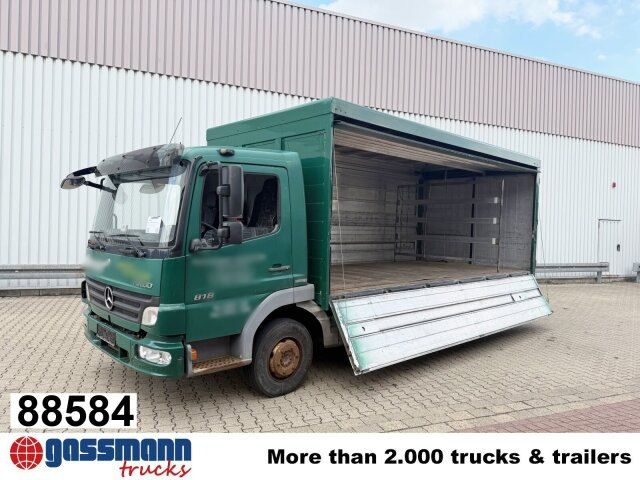 Mercedes-Benz Atego 818 L 4x2, Getränkekoffer, 2x AHK - Skapbil: bilde 1 Mercedes-Benz Atego 818 L 4x2, Getränkekoffer, 2x AHK - Skapbil: bilde 1