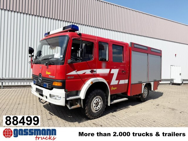 Mercedes-Benz Atego 917 4x4, LF 10, Einzelbereifung, AT-Motor - Brannbil: bilde 1 Mercedes-Benz Atego 917 4x4, LF 10, Einzelbereifung, AT-Motor - Brannbil: bilde 1