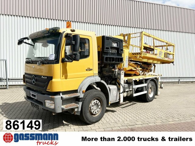 Mercedes-Benz Axor 1824 K 4x2, AMV Hubsteiger + Kompressor, - Billift: bilde 1 Mercedes-Benz Axor 1824 K 4x2, AMV Hubsteiger + Kompressor, - Billift: bilde 1