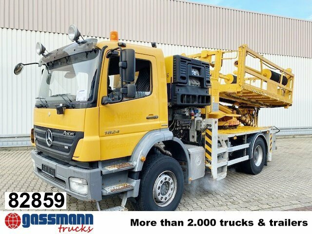 Mercedes-Benz Axor 1824 K 4x2, AMV Hubsteiger + Kompressor, - Billift: bilde 1 Mercedes-Benz Axor 1824 K 4x2, AMV Hubsteiger + Kompressor, - Billift: bilde 1