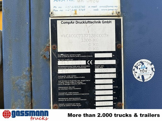 Mercedes-Benz Axor 1824 K 4x2, AMV Hubsteiger + Kompressor, - Billift: bilde 2 Mercedes-Benz Axor 1824 K 4x2, AMV Hubsteiger + Kompressor, - Billift: bilde 2