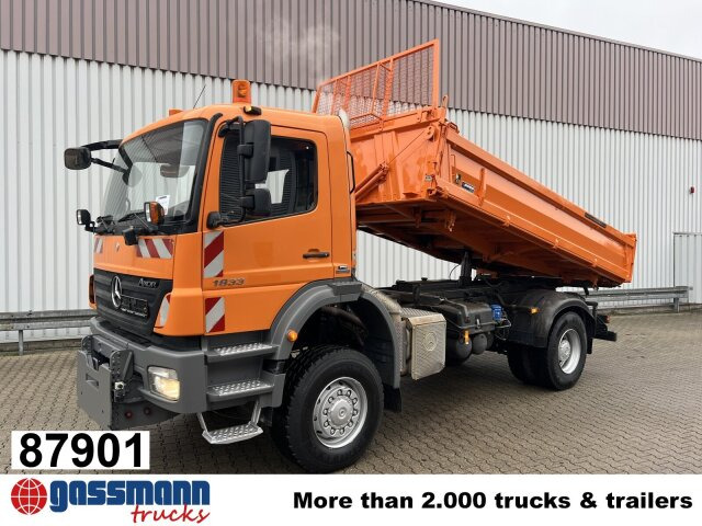 Mercedes-Benz Axor 1833 AK 4x4, Winterdienstausstattung - Tippbil: bilde 1 Mercedes-Benz Axor 1833 AK 4x4, Winterdienstausstattung - Tippbil: bilde 1
