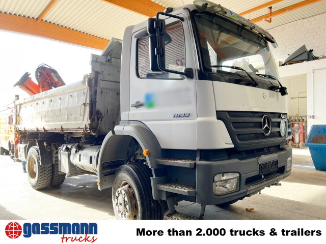 Mercedes-Benz Axor 1833 AK 4x4 mit Heckkran Atlas 105.2-A2L - Tippbil, Kranbil: bilde 4 Mercedes-Benz Axor 1833 AK 4x4 mit Heckkran Atlas 105.2-A2L - Tippbil, Kranbil: bilde 4