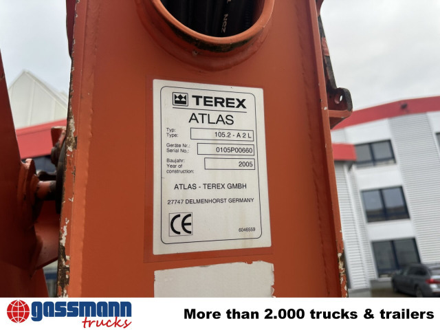 Mercedes-Benz Axor 1833 AK 4x4 mit Heckkran Atlas 105.2-A2L - Tippbil, Kranbil: bilde 2 Mercedes-Benz Axor 1833 AK 4x4 mit Heckkran Atlas 105.2-A2L - Tippbil, Kranbil: bilde 2