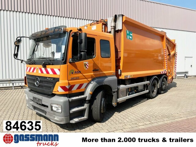 Mercedes-Benz Axor 2529 L 6x2, Lenkachse, HN-Cityloader, - Søppelbil: bilde 1 Mercedes-Benz Axor 2529 L 6x2, Lenkachse, HN-Cityloader, - Søppelbil: bilde 1