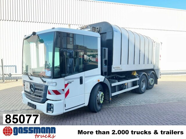 Mercedes-Benz Econic 2635 LL 6x2/4 NLA, Lenkachse, FAUN - Søppelbil: bilde 1 Mercedes-Benz Econic 2635 LL 6x2/4 NLA, Lenkachse, FAUN - Søppelbil: bilde 1