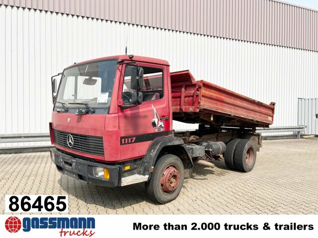 Mercedes-Benz LK 1117 K 4x2, 6-Zylinder Motor, 2x AHK - Tippbil: bilde 1 Mercedes-Benz LK 1117 K 4x2, 6-Zylinder Motor, 2x AHK - Tippbil: bilde 1