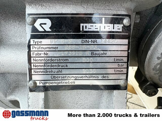 Mercedes-Benz LK 814 F 4x2, Löschfahrzeug LF8 - Brannbil: bilde 3 Mercedes-Benz LK 814 F 4x2, Löschfahrzeug LF8 - Brannbil: bilde 3