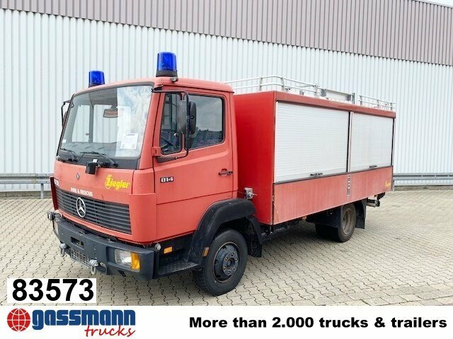 Mercedes-Benz LK 814 F 4x2, Ziegler RW1, 6-Zylinder Motor - Brannbil: bilde 1 Mercedes-Benz LK 814 F 4x2, Ziegler RW1, 6-Zylinder Motor - Brannbil: bilde 1