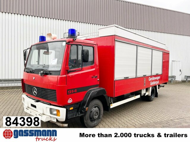 Mercedes-Benz LK 914 4x2, Gerätewagen für Gefahrgut, - Brannbil: bilde 1 Mercedes-Benz LK 914 4x2, Gerätewagen für Gefahrgut, - Brannbil: bilde 1