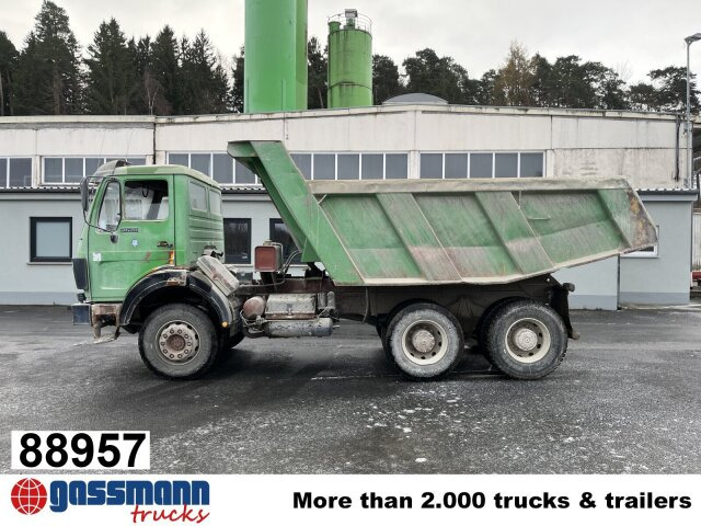 Mercedes-Benz NG 2628 K 6x4, V8, MEILLER Stahlmulde ca. 10³ - Dumper: bilde 1 Mercedes-Benz NG 2628 K 6x4, V8, MEILLER Stahlmulde ca. 10³ - Dumper: bilde 1