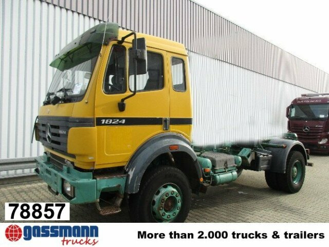 Mercedes-Benz SK 1824 AK 4x4 Chassis - Chassis lastebil: bilde 1 Mercedes-Benz SK 1824 AK 4x4 Chassis - Chassis lastebil: bilde 1