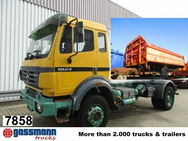 Mercedes-Benz SK 1824 AK 4x4 - Tippbil: bilde 1 Mercedes-Benz SK 1824 AK 4x4 - Tippbil: bilde 1