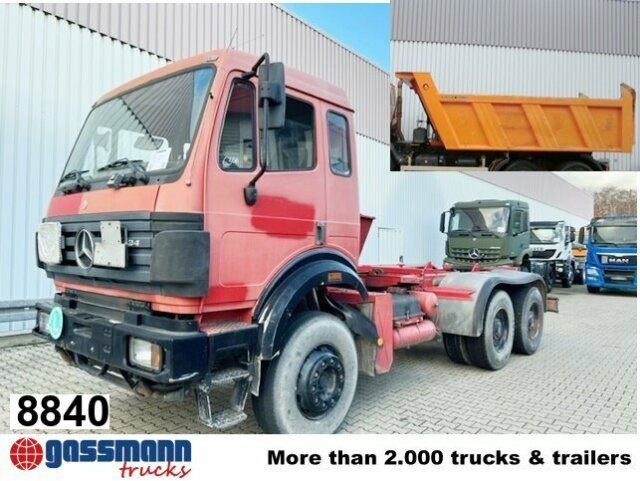Mercedes-Benz SK II 25/2634 K 6x4, Stahlmulde ca. 13m³ - Tippbil: bilde 1 Mercedes-Benz SK II 25/2634 K 6x4, Stahlmulde ca. 13m³ - Tippbil: bilde 1