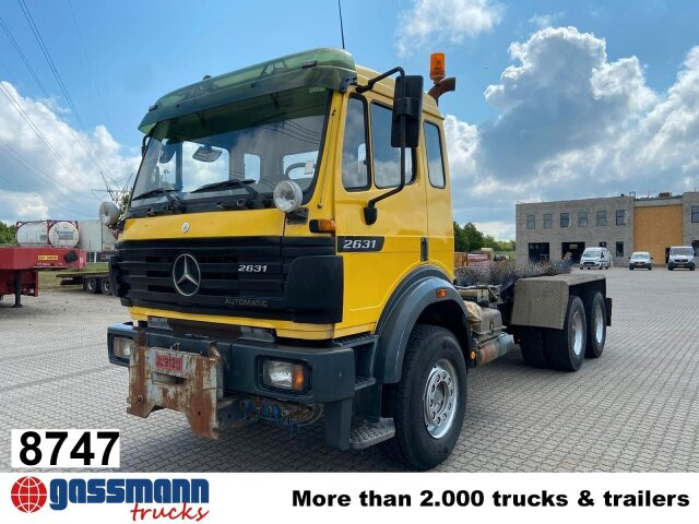Mercedes-Benz SK II 2631 6x4, Winterdienstausstattung - Chassis lastebil: bilde 1 Mercedes-Benz SK II 2631 6x4, Winterdienstausstattung - Chassis lastebil: bilde 1