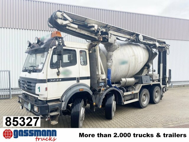 Mercedes-Benz SK II 3234 B 8x4/4, LT Betonmischer, - Betongbil: bilde 1 Mercedes-Benz SK II 3234 B 8x4/4, LT Betonmischer, - Betongbil: bilde 1