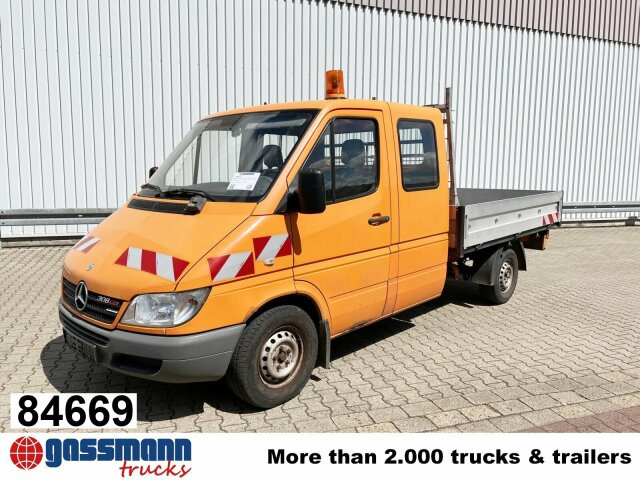 Mercedes-Benz Sprinter 308 4x2 Doka - Varebil med plan, Varebil med dobbelt førerhus: bilde 1 Mercedes-Benz Sprinter 308 4x2 Doka - Varebil med plan, Varebil med dobbelt førerhus: bilde 1