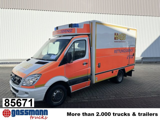 Mercedes-Benz Sprinter 516 CDI 4x2, Rettungswagen, Retarder - Kassebil: bilde 1 Mercedes-Benz Sprinter 516 CDI 4x2, Rettungswagen, Retarder - Kassebil: bilde 1