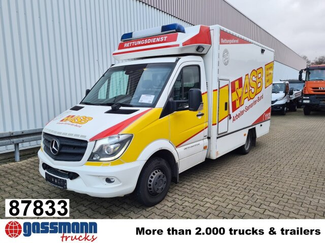 Mercedes-Benz Sprinter 516 CDI 4x2, Rettungswagen - Kassebil: bilde 1 Mercedes-Benz Sprinter 516 CDI 4x2, Rettungswagen - Kassebil: bilde 1