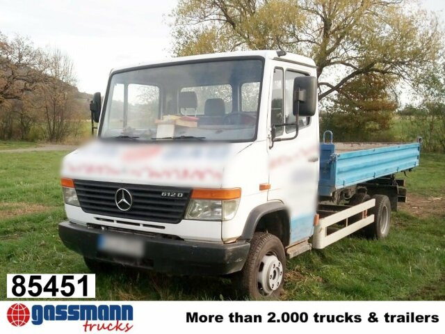 Mercedes-Benz Vario 612 DK 4x2, Kipper-Meiller - Varebil med tipp: bilde 1 Mercedes-Benz Vario 612 DK 4x2, Kipper-Meiller - Varebil med tipp: bilde 1