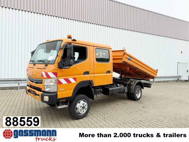 Mitsubishi Fuso 6C18D 4x4 Doka - Tippbil: bilde 1 Mitsubishi Fuso 6C18D 4x4 Doka - Tippbil: bilde 1