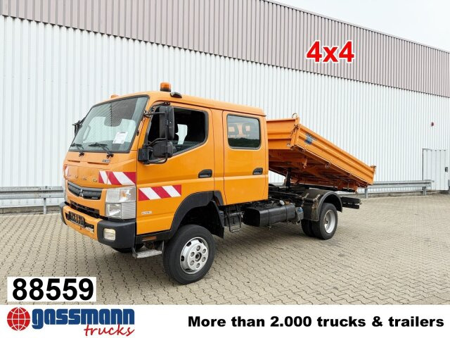 Mitsubishi Fuso 6C18D 4x4 Doka - Tippbil: bilde 1 Mitsubishi Fuso 6C18D 4x4 Doka - Tippbil: bilde 1