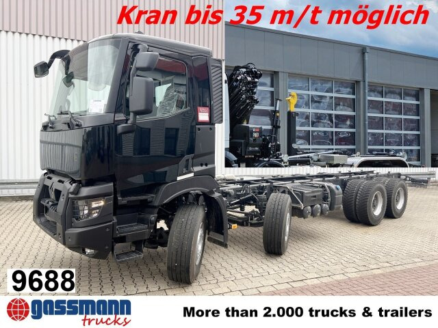 Renault C 480 8x4, Kran 15-35m/t - Krokbil, Kranbil: bilde 1 Renault C 480 8x4, Kran 15-35m/t - Krokbil, Kranbil: bilde 1