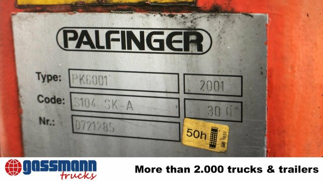 Renault D 180.75 4x2 mit Kran Palfinger PK6001 - Planbil, Kranbil: bilde 3 Renault D 180.75 4x2 mit Kran Palfinger PK6001 - Planbil, Kranbil: bilde 3