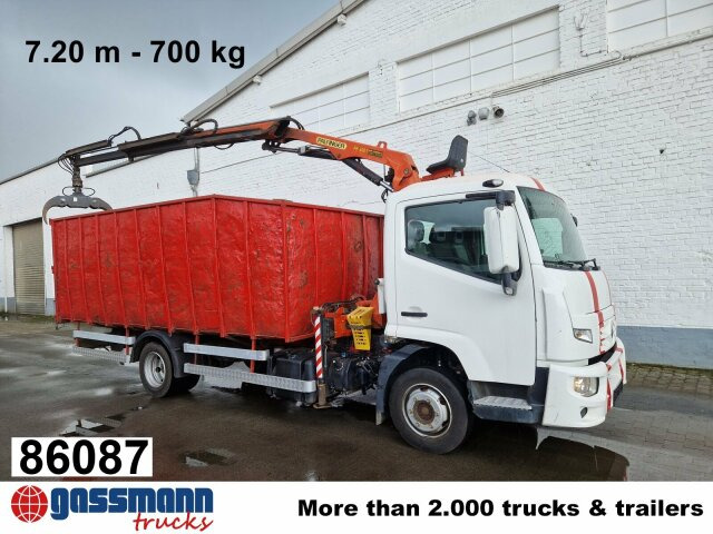 Renault D 180.75 4x2 mit Kran Palfinger PK6001 - Planbil, Kranbil: bilde 1 Renault D 180.75 4x2 mit Kran Palfinger PK6001 - Planbil, Kranbil: bilde 1