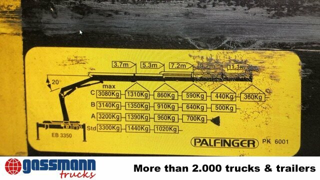 Renault D 180.75 4x2 mit Kran Palfinger PK6001 - Planbil, Kranbil: bilde 4 Renault D 180.75 4x2 mit Kran Palfinger PK6001 - Planbil, Kranbil: bilde 4