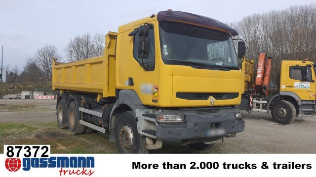 Renault Kerax 380.26 6x4, Bordmatik links - Tippbil: bilde 1 Renault Kerax 380.26 6x4, Bordmatik links - Tippbil: bilde 1