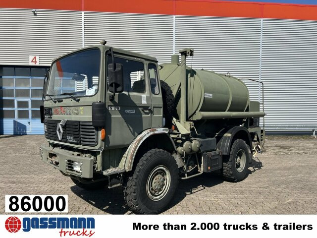 Renault Midliner S170 4x4, 6000l Wassertank - Tankbil: bilde 1 Renault Midliner S170 4x4, 6000l Wassertank - Tankbil: bilde 1