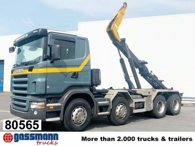 Scania R420 CB 8x4 MNZ, Retarder, Euro4 - Krokbil: bilde 1 Scania R420 CB 8x4 MNZ, Retarder, Euro4 - Krokbil: bilde 1