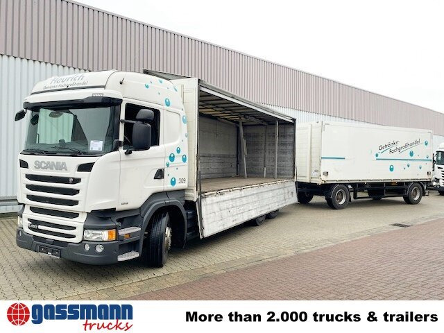 Skapbil Scania R450 LB 6x2-4 Getränkekoffer, Retarder,: bilde 8