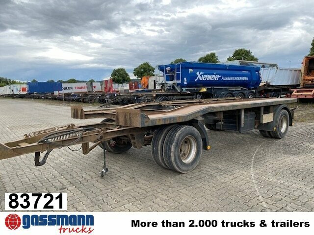 Schmidt FT 18/Z/5,4 Abrollanhänger - Krokhenger/ Liftdumper henger: bilde 1 Schmidt FT 18/Z/5,4 Abrollanhänger - Krokhenger/ Liftdumper henger: bilde 1