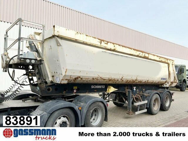 Schmitz Cargobull SKI 18 SL 7.2, Liftachse, Stahlmulde ca. 24m³ - Tippsemi: bilde 1 Schmitz Cargobull SKI 18 SL 7.2, Liftachse, Stahlmulde ca. 24m³ - Tippsemi: bilde 1